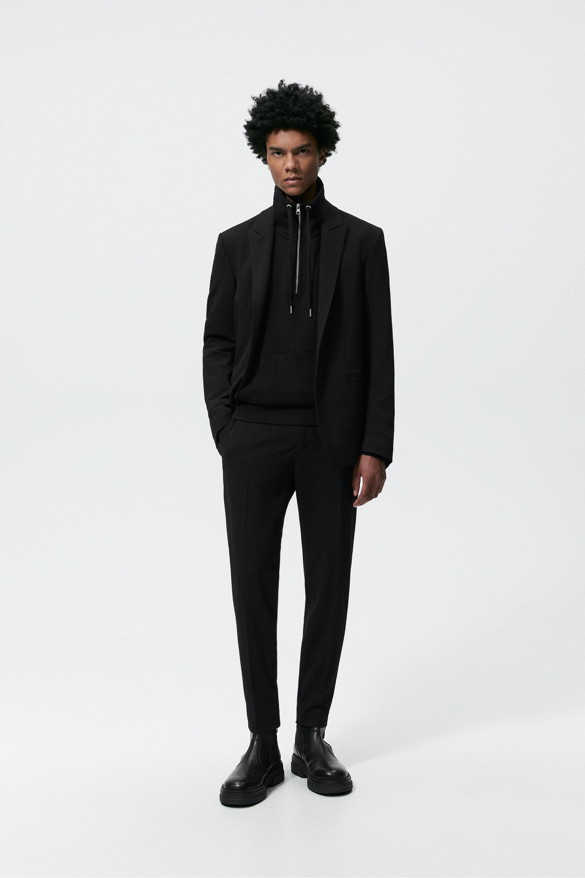 Zara skinny suit hotsell